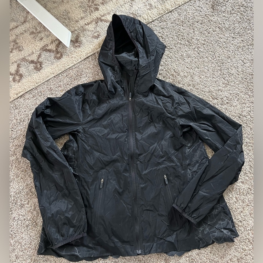 Lululemon Floral zip up jacket